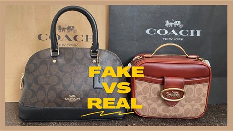 coach bags original vs fake|authentic coach.